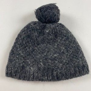 Green by Bula Alpaca Wool Beanie Hat Cap Toque Girls One Size Fits All Gray